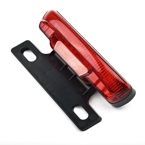 Ebike Rear LED Tail Light Safety Warning Lamp For Electric Bicycle Waterproof - Picture 5 of 9