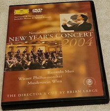 New Year's Concert weiner philharmoniker , Riccardo muti DVD 