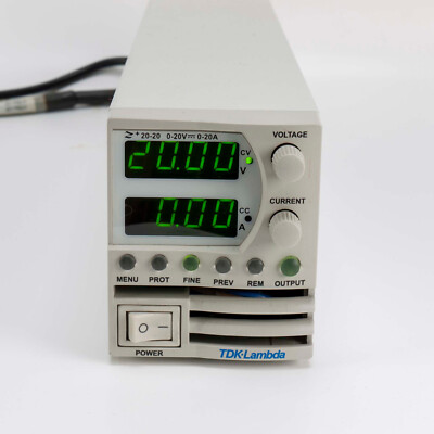 TDK-Lambda Z20-20 Z+ Professional Power Supply 0-20V 0-20A 400W