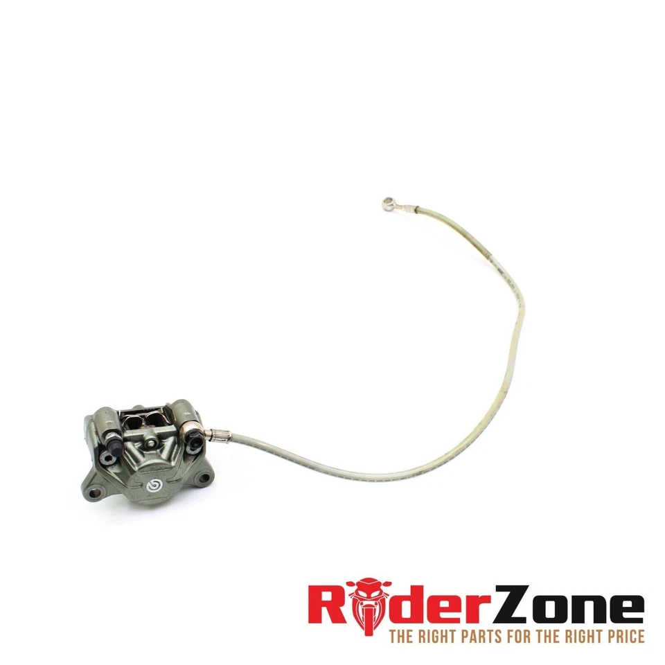 2009 - 2012 DUCATI STREETFIGHTER S REAR BRAKE CALIPER GOLD BRAKE LINE STEEL BOLT - Image 4 of 4