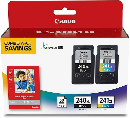 Genuine Canon PG-240 CL-241 / PG-240XL CL-241XL Black / Color Ink Cartridge NEW - Picture 3 of 18