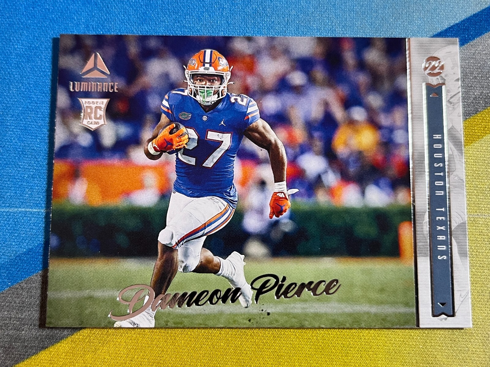 2022 Luminance DAMEON PIERCE Houston Texans Rookie #184