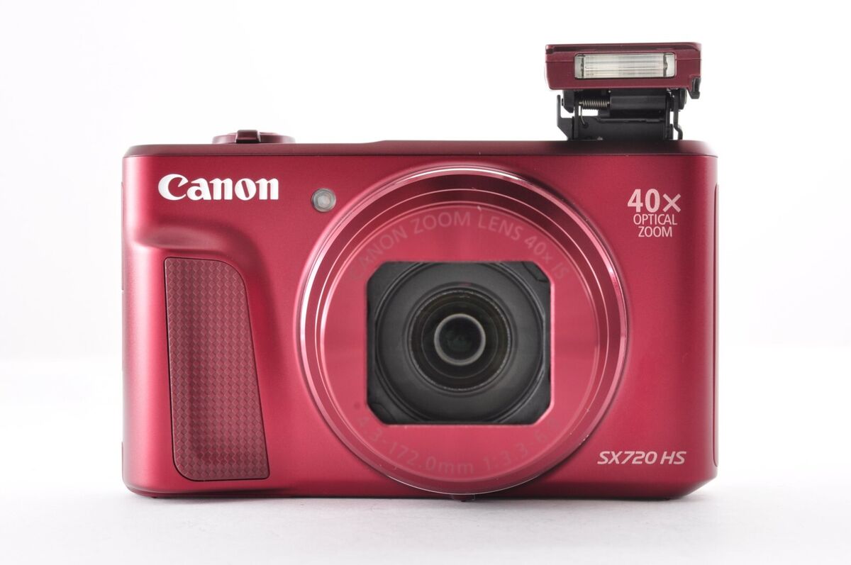 Canon PowerShot SX720 HS Red Near Mint 20.3MP From Japan by Canon PowerShot SX720 HS Red Near Mint 20.3MP From Japan by