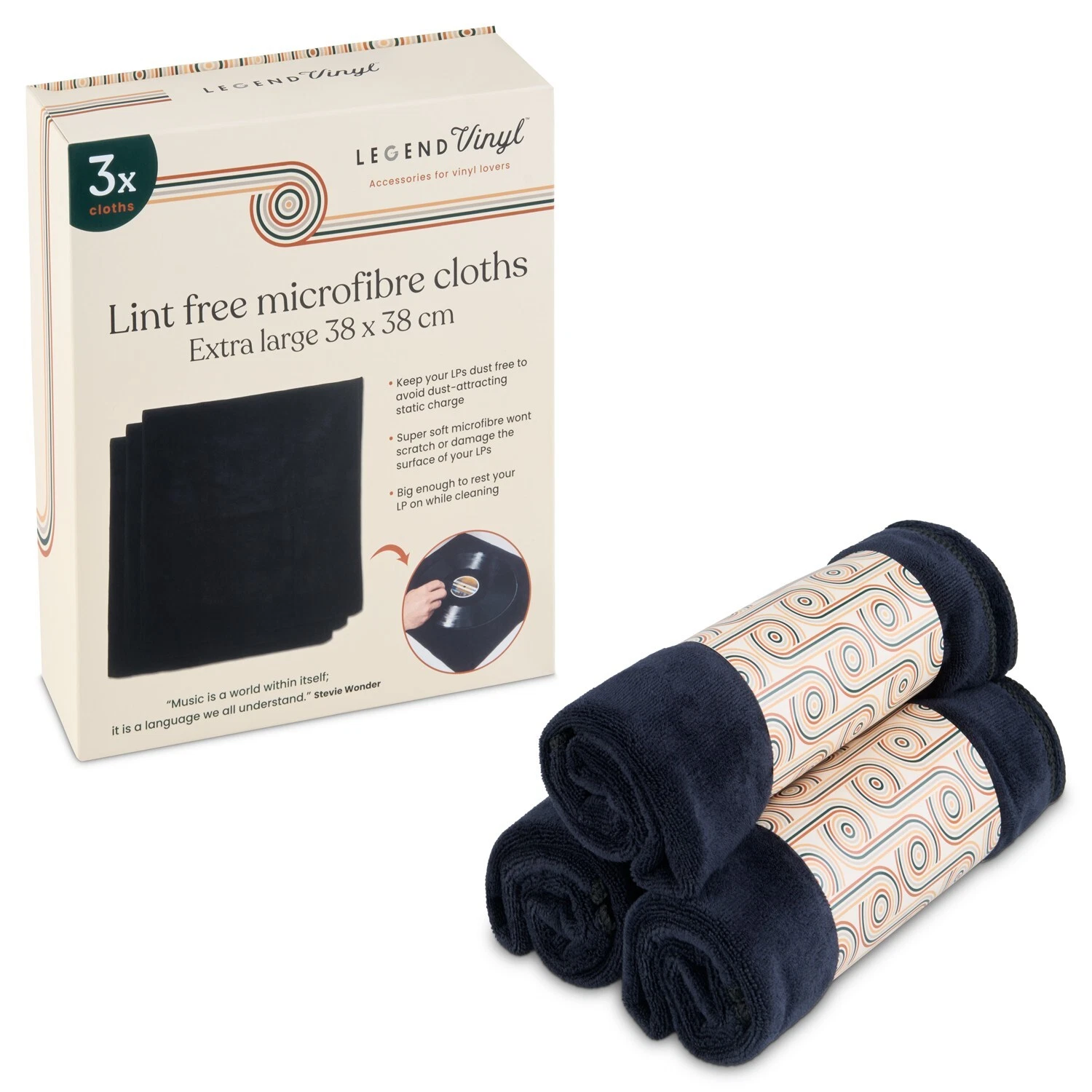 Legend Vinyl Microfibre Cloths