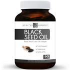 Healths Harmony Black Seed Oil Supplement - 120 Softgel Capsules