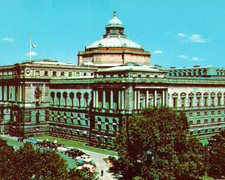Vintage Library of Congress Washington D.C. Postcard Capsco Wholesalers