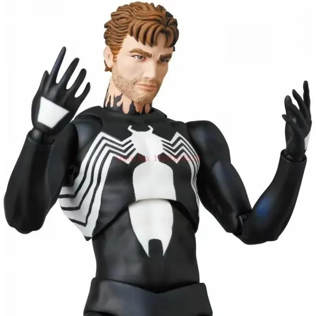 CT Toys Spider-Man Black Costume 1:12 Scale Action Figure Mafex