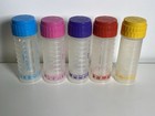 Vtg 1990s Playtex Decorated Drop In Nurser Baby Bottle Lot W Nipples Caps Rings — photo 8