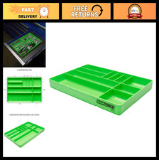 10-Compartment Tool Box Organizer Tray - Stackable Drawer for Parts Small Tool