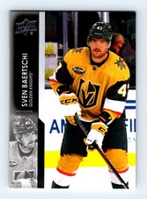 #653 2021-22 Upper Deck  Sven Baertschi Vegas Golden Knights