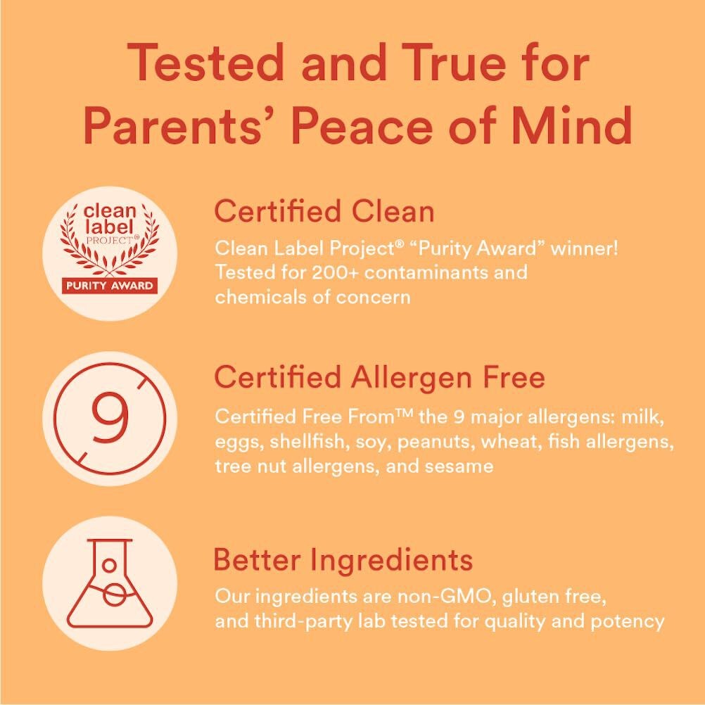 3x SmartyPants Kids Multivitamin Gummies: Omega 3 Fish Oil (EPA/DHA) EXP 8/2026