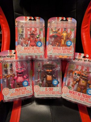 Funko Five Nights At Freddys Action Figures Pizzeria Sim Full Set New Sealed.