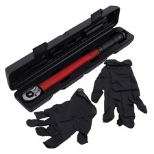 Torque Wrench 38 Drive 10-80 Ft-lb With Case Chrome Vanadium Gloves Torque Wrench 38 Drive 10-80 Ft-lb With Case Chrome Vanadium Gloves