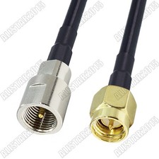 RG58 30cm FME Male to SMA Male Plug Adapter RF Extension Pigtail Coaxial Cable