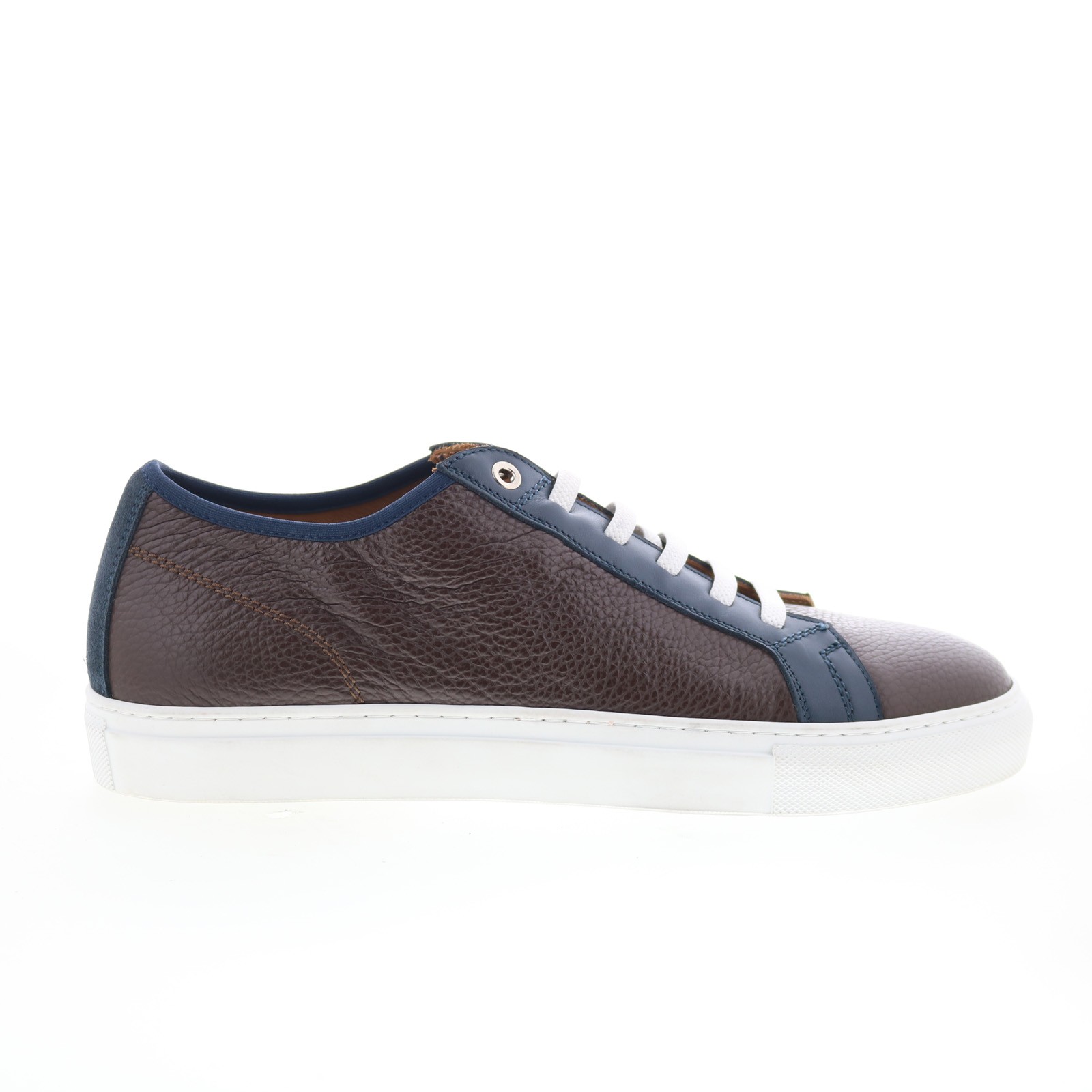 Pastori by Di Bianco Julius Mens Brown Leather Lifestyle Sneakers Shoes 9.5