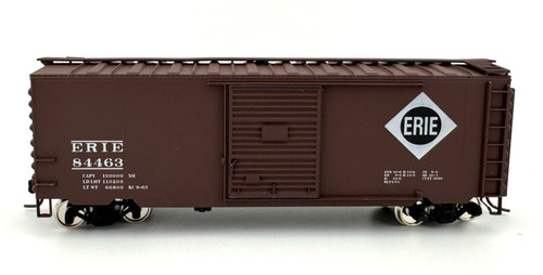Accurail 93435 escala HO Erie 40' PS-1 acero Boxcar carretera #84463 | Zustand: Used