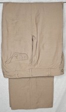 Vintage Named Military Men's Uniform Trousers Tropical Rayon Mohair Nylon 1958