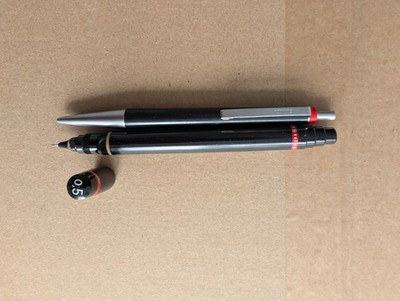 rotring Set Kugelschreiber + Tuschefüller 0,5 vintage Germany Konvolut