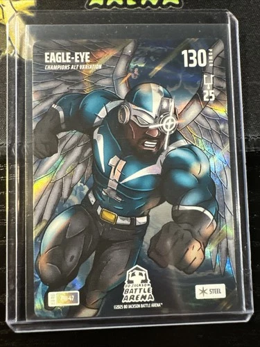 Bo Jackson Battle Arena Eagles Championship Eagle-Eye Steel Alt Art PHI-47🔥🔥