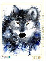 Calvendo Puzzle Wolf | 1000 Pieces, Finished Size 25.2 × 18.9 In (64 × 48 Cm) |