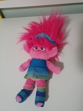 JUGUETE DE PELUCHE DE AMAPOLA TROLLS SE UNEN JUGUETE DE PELUCHE DE AMAPOLA ALCE PELUDO 31 CM CABELLO INC
