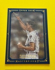 2008 Upper Deck Masterpieces Randy Johnson Blue Frame #/125 - Diamondbacks Stud