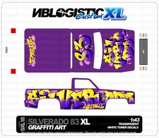 143 Xl 83 Chevy Silverado Custom Waterslide Decal For Hot Wheels Xl