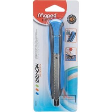 Cutter - Lame de 9mm - Casse lame intégrée - Système sécurité - Maped