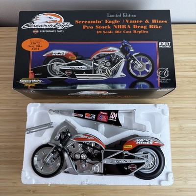 Harley Davidson Screamin Eagle Vance & Hines Pro Stock Drag Bike 1 of 1000 #504