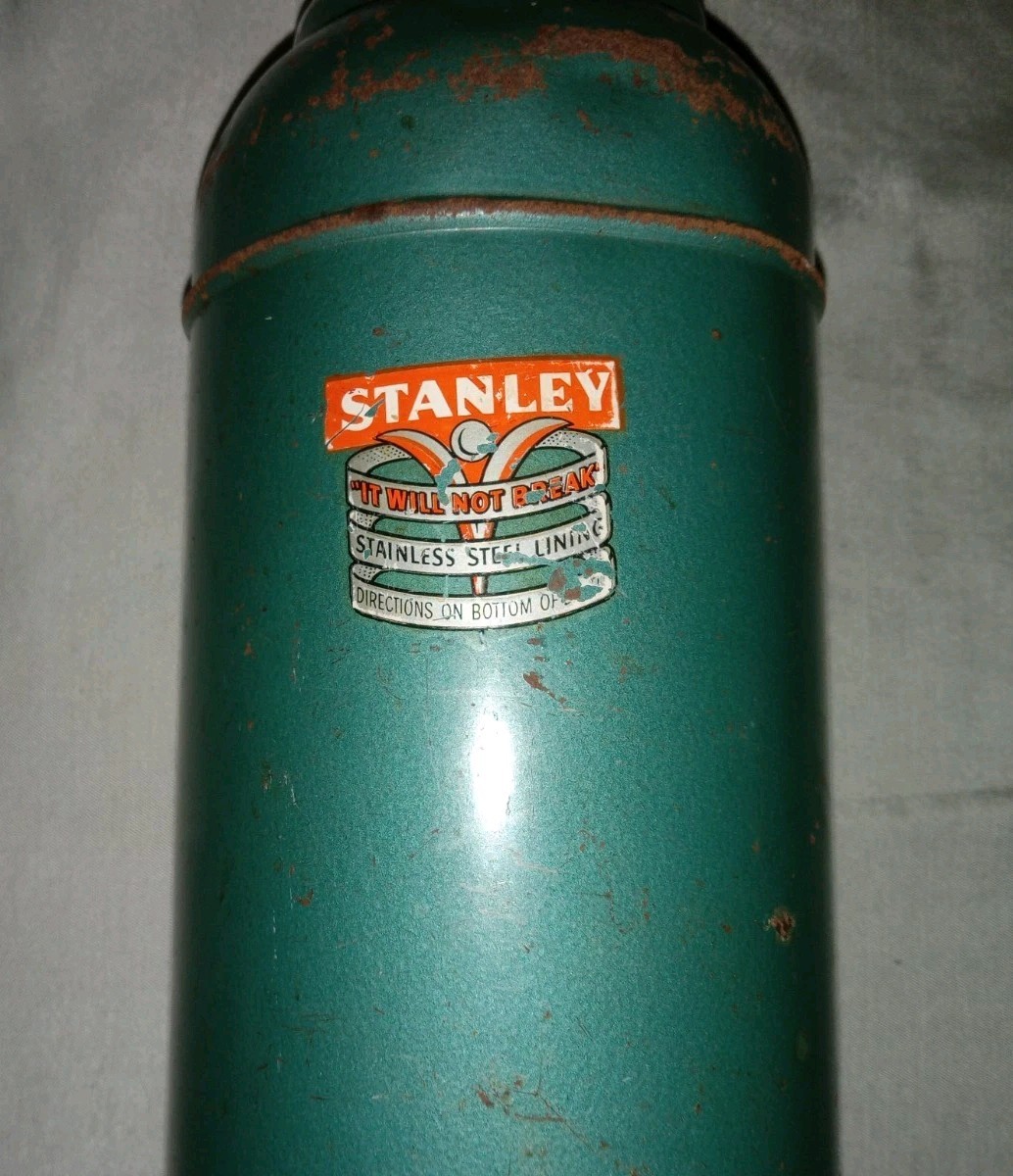Vintage Stanley Thermos Super Vac N945 With Cork | eBay