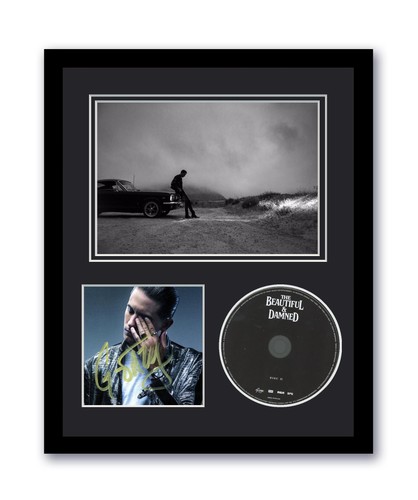 G-Eazy Autographed Signed 11x14 Framed CD Photo The Beautiful & Damned ACOA