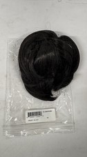 Glamarama Claw Clip Hair Bun R2 Ebony Black Synthetic Hairpiece