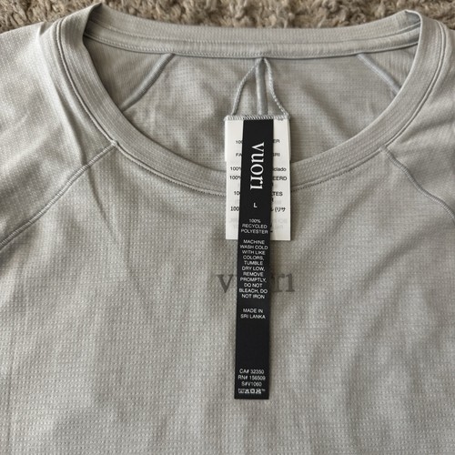 NWT Men’s Vuori Clothing Short Sleeve Precept Tech Tee T-Shirt (Large) - 第 2/5 張圖片