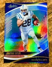 2025 Panini Absolute Football Jonathan Taylor #81 Hobby Version Colts 🔥🏈🔥🏈