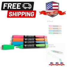 Liquid Chalk Markers For Blackboard, Chalk Board, and Dry Erase Boards, with ...