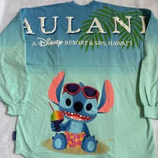 Disney Aulani Exclusive Stitch Shaved Ice Spirit Jersey~Artist Jerrod Maruyama~S