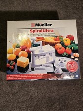 Mueller SpiralUltra Multi-Function Spiralizer Mandoline Slicer Citrus Juicer