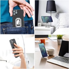 Metal Phone Ring Holder Kickstand for Magnetic Car Mount