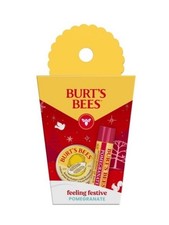 Burt  s Bees Pomegranate Lip Balm  Lemon Butter Cuticle Cream Gift Set NEW