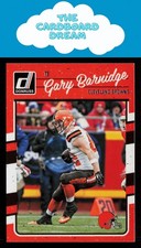 Gary Barnidge 2016 Donruss #70 Cleveland Browns