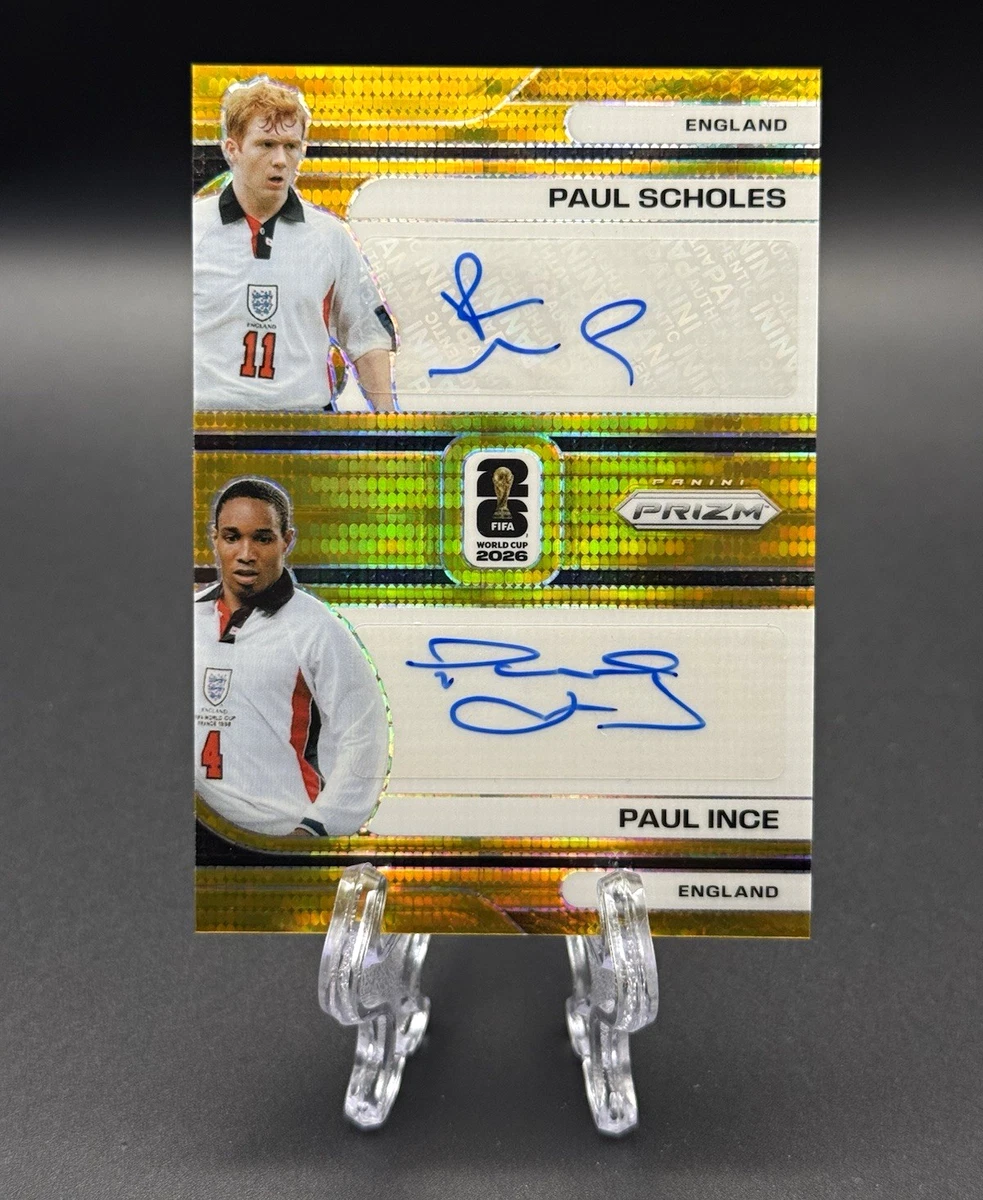 Soccer England Serial Numbered Sports Trading Card Singles for