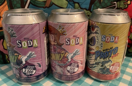 Funko Fundays 2025 Franny Funko Celestial 500 Stück, 3000 Stück + Kaiju Proto 3000 Stück SODA