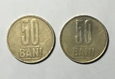 Lot 2 Coin Romania 50 bani 2006 2009