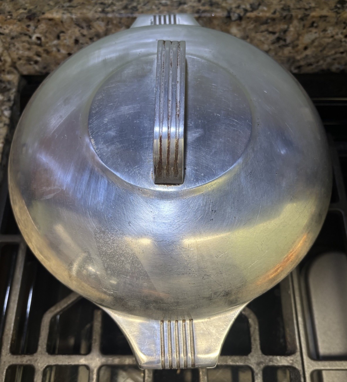 Wagner Ware Sidney O Magnalite 4248-P Dutch Oven Roaster 5 Qt Stockpot Round