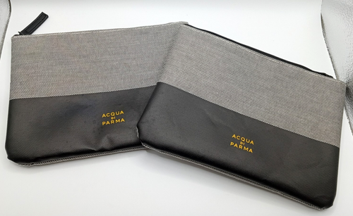 Bolsas de amenidades Air Canada Acqua di Parma de lujo LVMH estilo de vida marca vacías X2 - Imagen 1 de 5