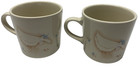 Cottagecore Corning Promenade Country Mug Cup Goose Lot of 2 USA — photo 5