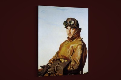 William Orpen - Lt R.T.C. Hoidge - Art Print on Paper or Canvas