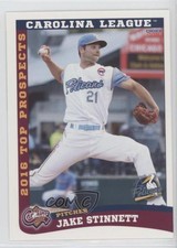 2016 Choice Carolina League Top Prospects Jake Stinnett #15 0h1