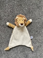 Jellycat Cordy Roy Lion Baby Comforter Soother Cuddle Cloth Soft Toy Rare