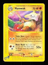 Marowak 54/147 Uncommon Aquapolis Pokemon 2003 LP Himeno